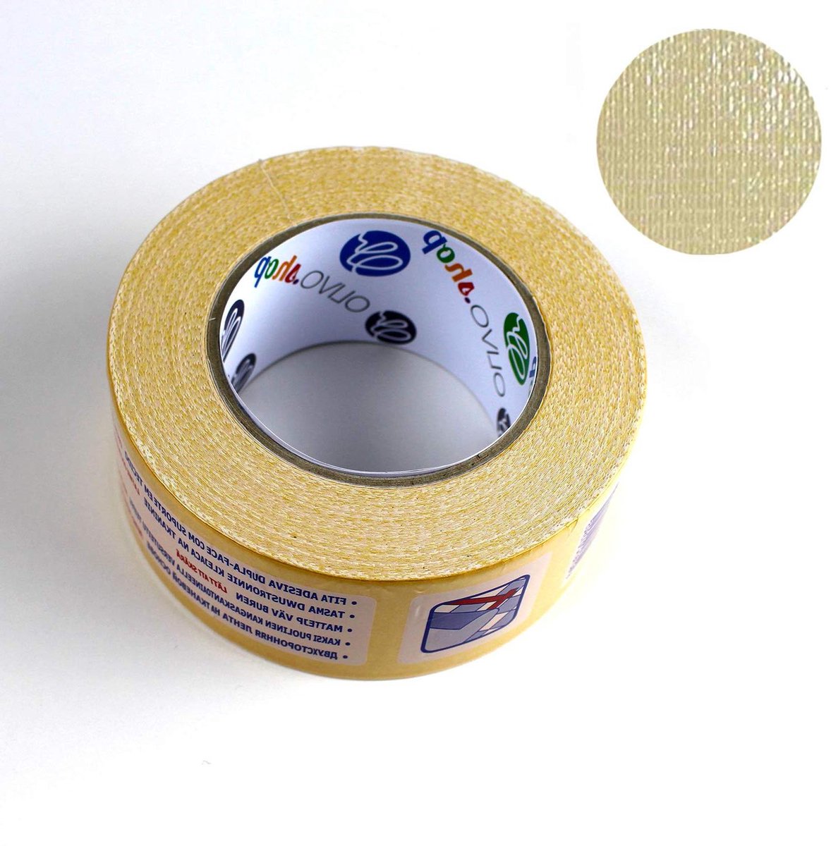 Dubbelzijdig Tape - Kunstgras Tape - Kunstgras Bevestigen - Weerbestendig - 50mm x 25m - Wit