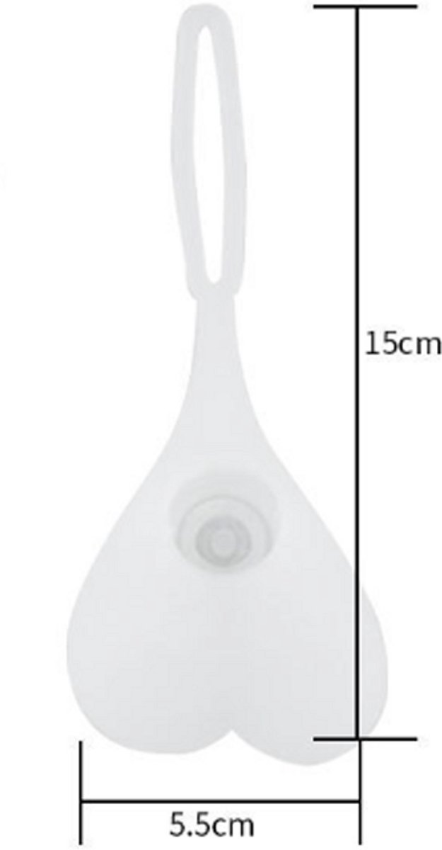 Fietsverlichting - 1 Stuk - Grappige Fietsverlichting - Met Knipperstand - Rood Achterlicht - Waterdicht Fietslicht - Bal Verlichting - Fietslamp Balzak - Cadeau - Grapje - Geschikt Voor Fietsen, Backpacken, Kamperen En Wandelen — afbeelding 5
