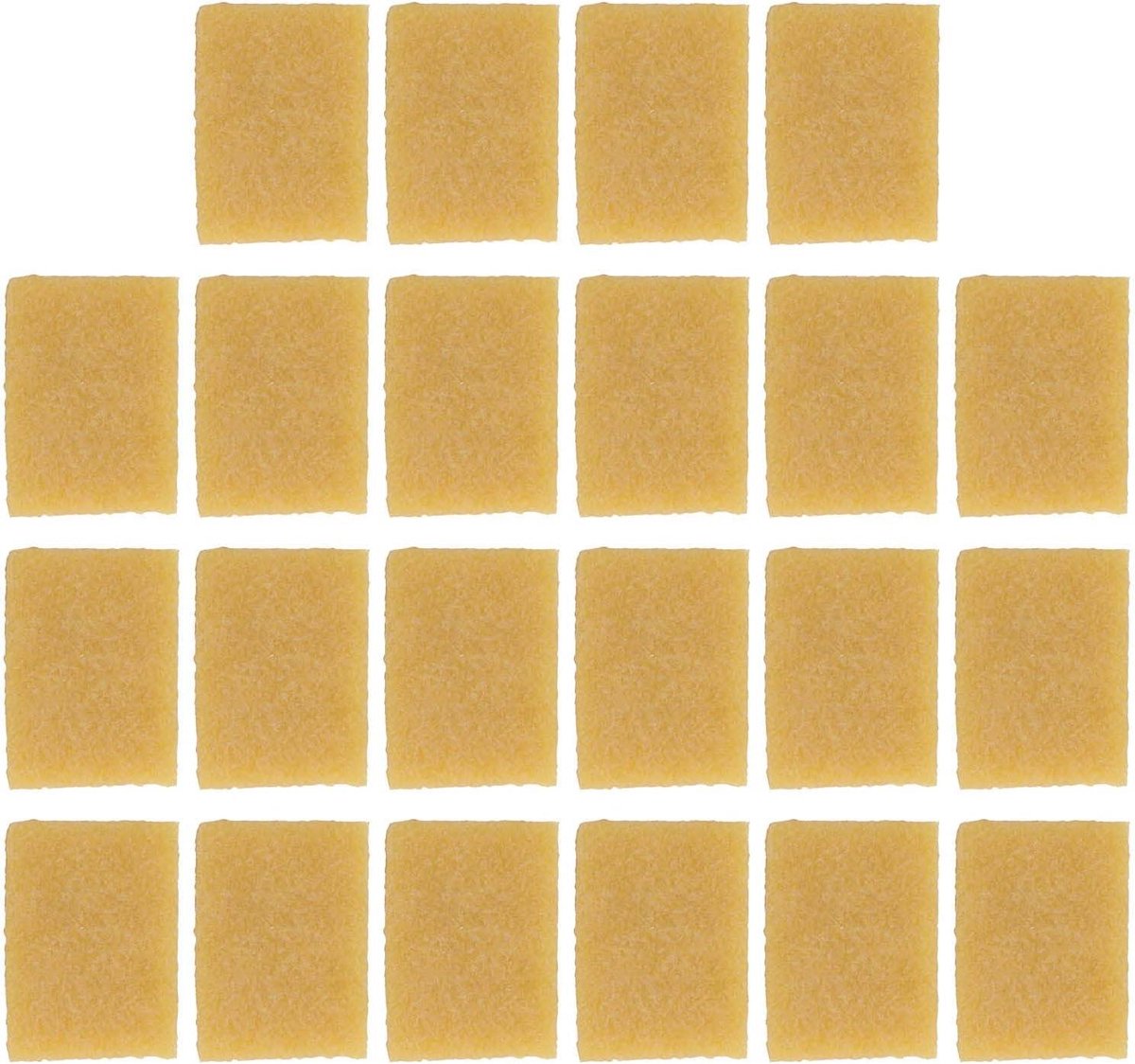 Lijmgum Set - Gum voor Lijmresten - Knutselen en Schoonmaken - Natuurlijk Rubber Materiaal - 22 Stuks - Wit