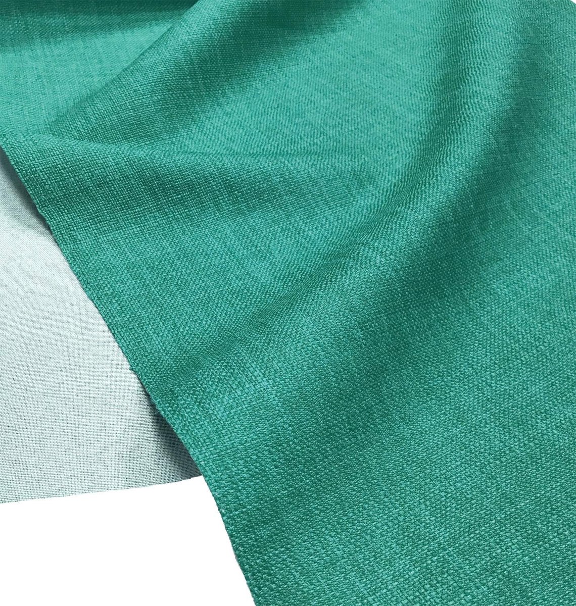 Stof Gordijnen Zak Ontwerper Kleding Materiaal Kleermakerswerk Bekleding 50cm x 145cm Turquoise - Halve Meter