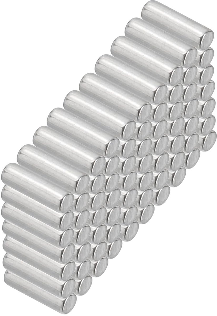 304 roestvrijstalen plugpennen 3 x 8 mm, 50 stuks metalen plugpennen plankpennen ondersteuning rekken stapelbed bevestigingselementen hardware voor meubelbevestigingscomponenten