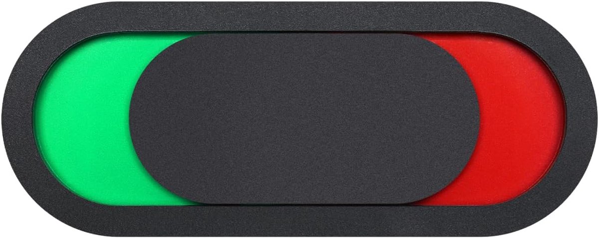 Privacyschild "Leeg Bezett"-schild Lege schuifregelaar-Indicatorbord "Free Beetzt" Deurbord voor Thuis Kantoor Toilet Conferentie Hotels Ziekenhuis Zwart