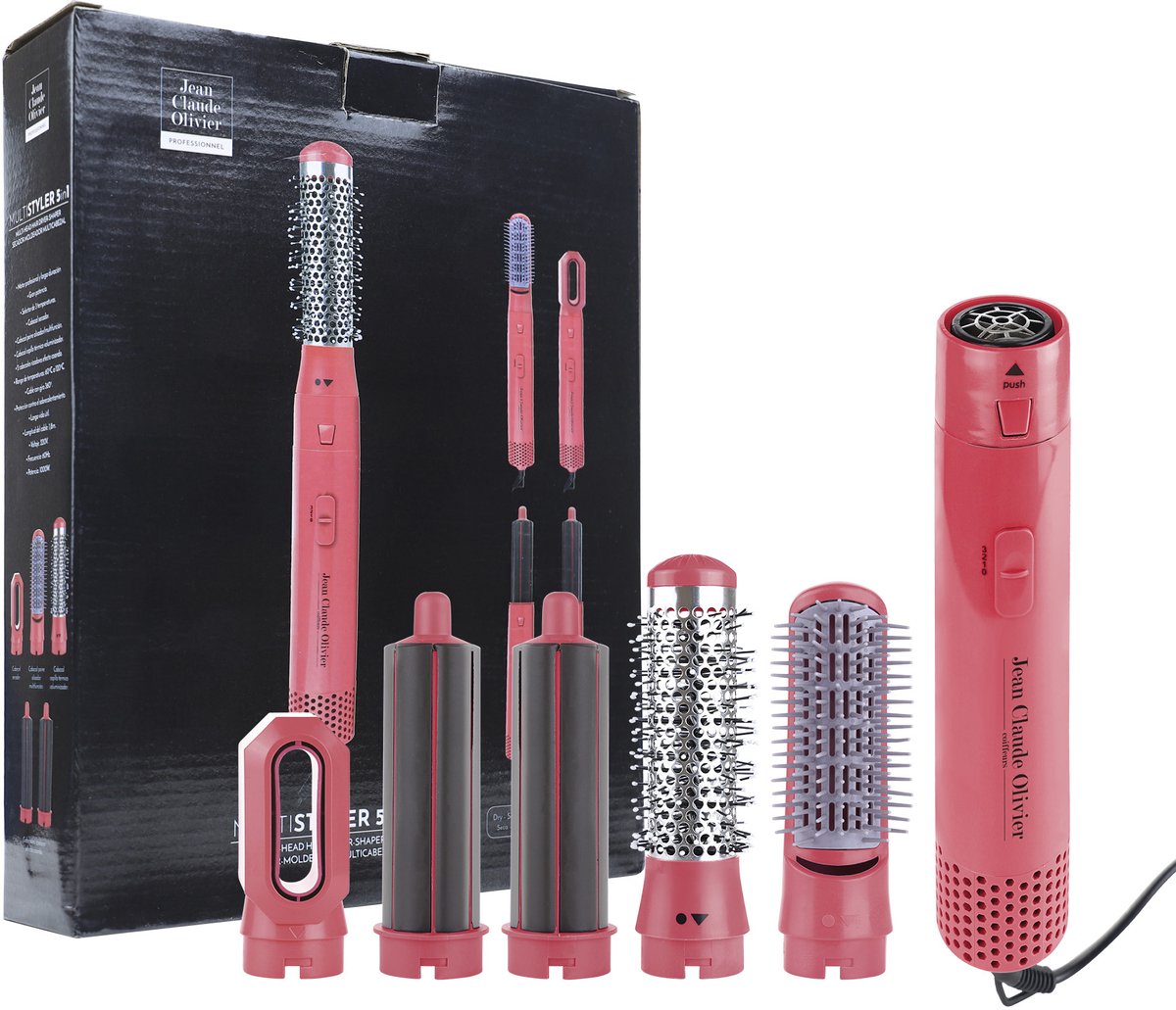 JEAN CLAUDE OLIVIER ELECTRICAL ITEMS 5-IN-1 STYLING HAIR DRYER
