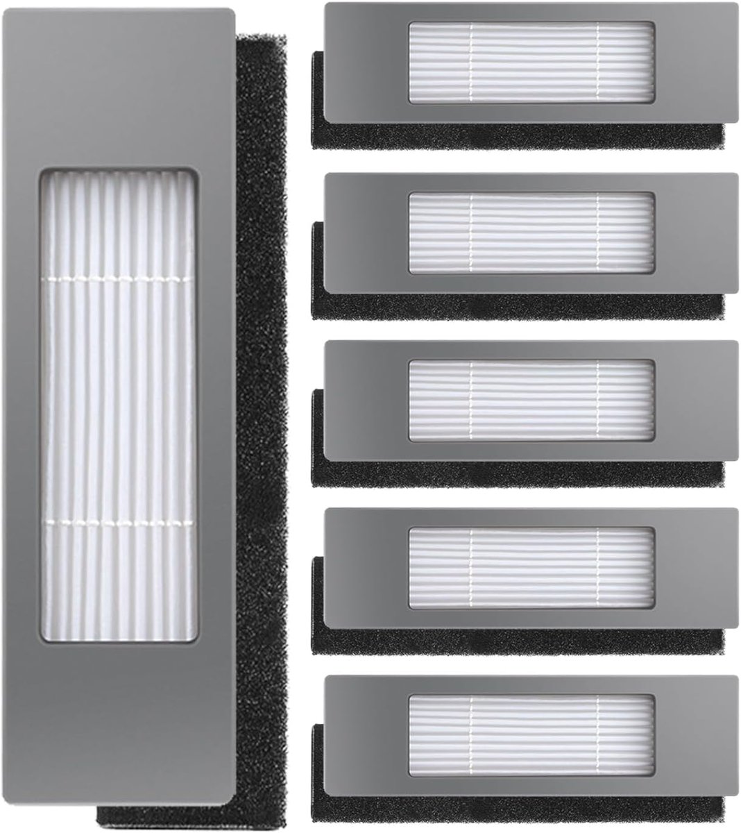 Filters voor ECOVACS Deebot Ozmo T8 T8+ T8 Aivi T8 AIVI+ T8 MAX T9+ T5 N8+/N8+ N8 Pro N8 Pro +/N8 Pro+ N10 + N7 OZMO 920 950 voor Yeedi Vac 2 Pro Vac Max Vac Station Stofzuigers