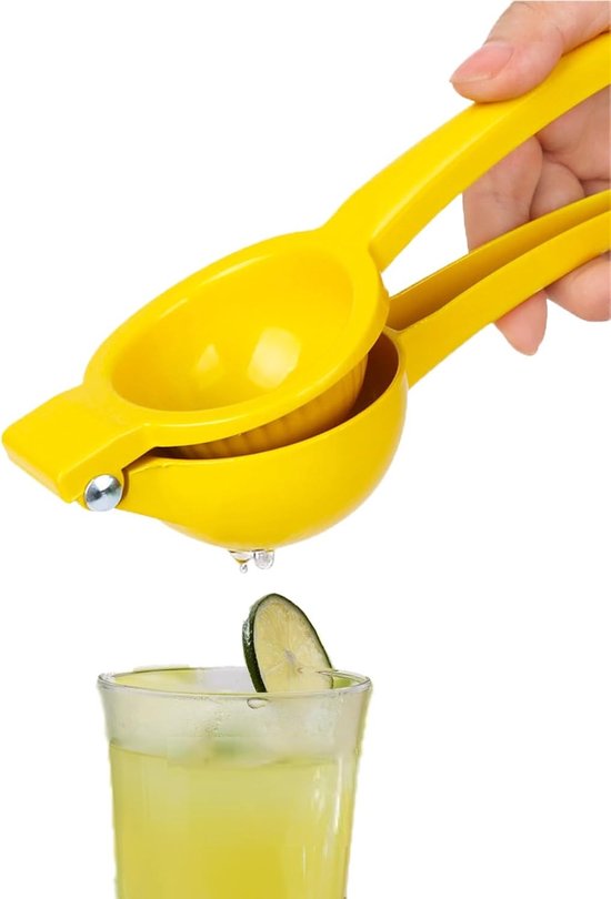 Handige Citruspers - Citroenpers voor Vers Sap - Gele Pers voor Alle Citrusvruchten — afbeelding 4