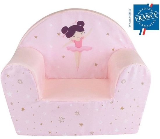 FUN HOUSE - Danseuse Ballerine - Fauteuil club - Roze - Foam zit van Fun House — afbeelding 2
