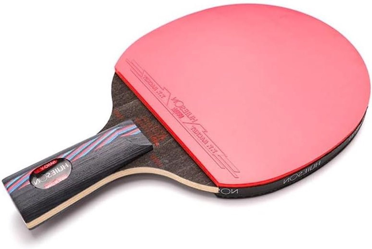 Tafeltennisracket - Pingpongbatje Tafeltennispeddel - Tafeltennis Spelen - Zeer elastische spons - One size - Niet gespecificeerd