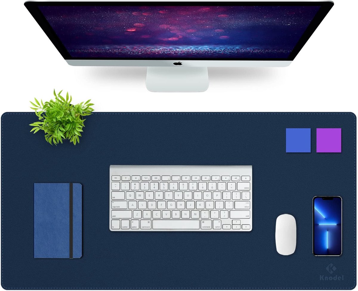 Omgoods - Dubbelzijdige Bureau Mat van, Desk Pad voor Kantoor