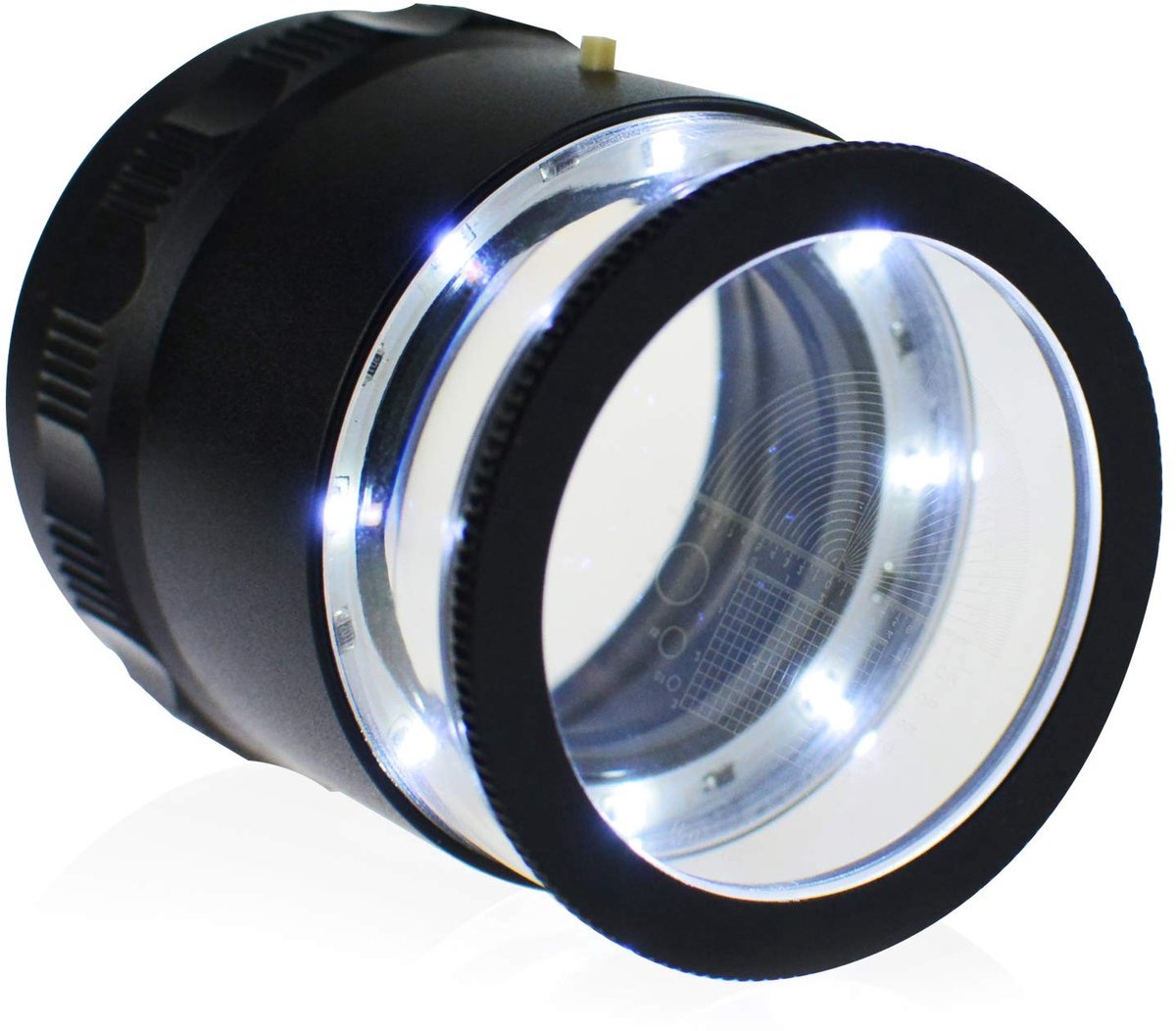 Omgoods - 10X Verlichte Juweliersloep - Vergrootglas met LED voor Juwelen en Munten
