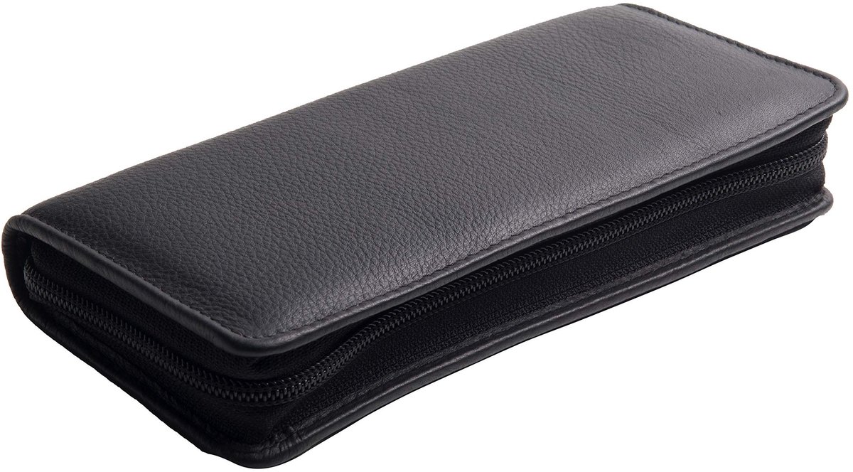 Omgoods - Luxe leren etui voor pennen en schrijfwaren