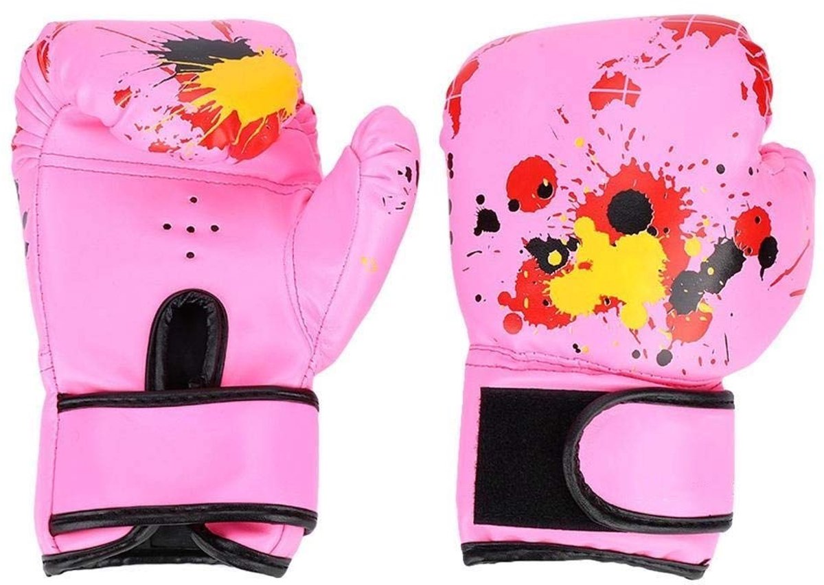 Omgoods - Kinderen Bokshandschoenen PU Leer - Muay Thai Kickboksen Training