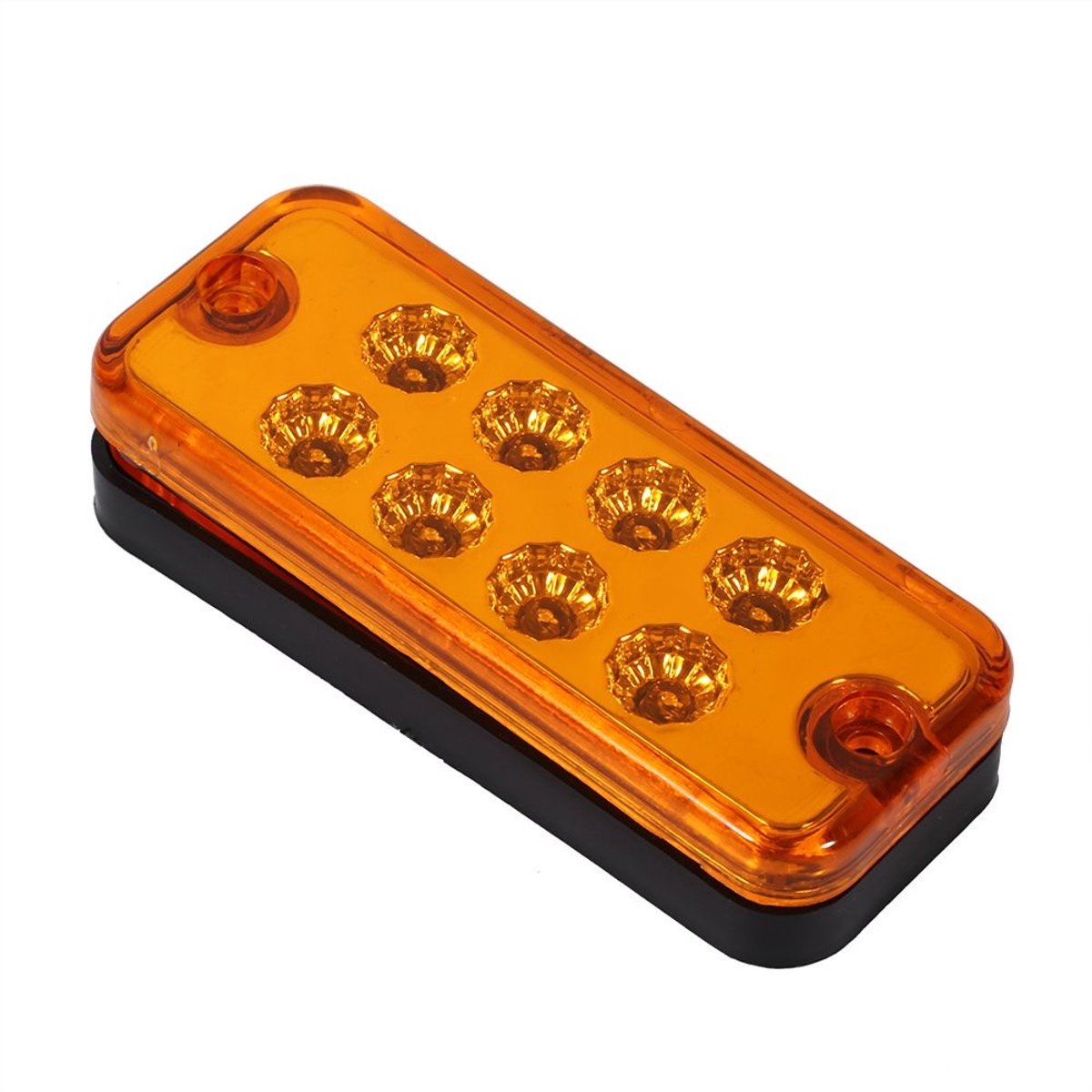 Omgoods - Zijdelingse Parkeerlichten - LED Marker Lampen - Veiligheid en zichtbaarheid - Geel - Voor Vrachtwagens en Bussen - 6 Stuks - Multifuncti...