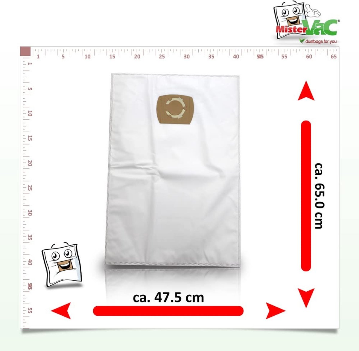 Omgoods - 10x Professionele Vervangende Stofzuigerzakken voor VC 35 L MC 230/CEE