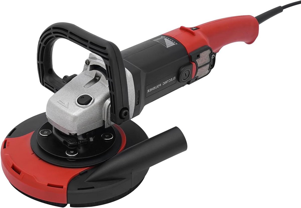 Polijstmachine Auto - Polijstmachine Set - Auto Reinigen - 1580W Krachtige Motor - 180 mm Schijfdiameter - Zwart