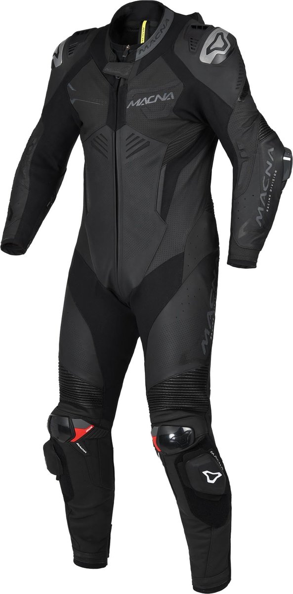 Macna Chromiq Eénstuks Motorfiets Leren Pak -