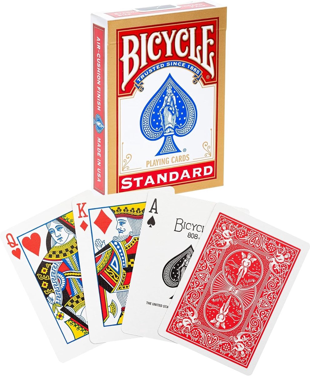Speelkaarten - Premium Papier - Luchtkussenafwerking - Standaardindex - Voor Kaartspellen
