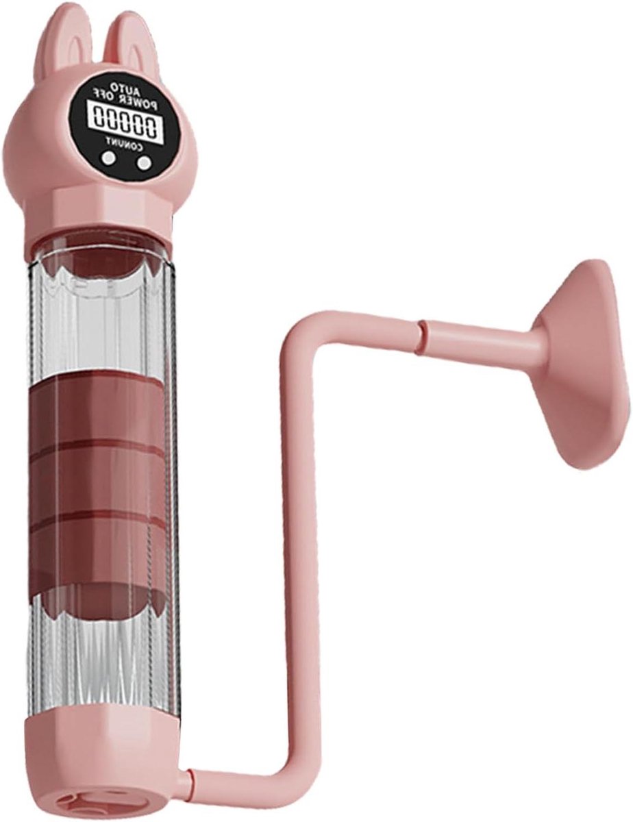 Ademhalingstrainer - Buikspierhalter Ademapparaat - Longcapaciteit Verbeteren - Verstelbare Intensiteit - 22x5cm - Rood Blauw