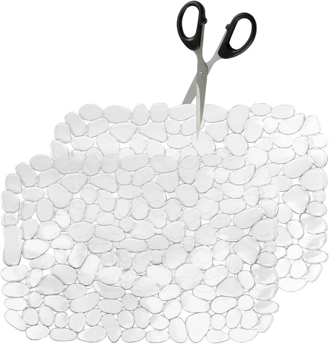 Gootsteenmat 40x30 cm - Antislip PVC - Uit te snijden - Beschermt servies en groenten - SnelShoppen