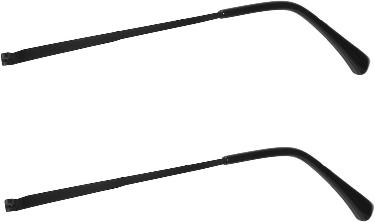 Brilarm Vervanging - Brilpoten Oorbogen - Bril Reparatie - Flexibele Pasvorm - 14.2 cm - Zwart