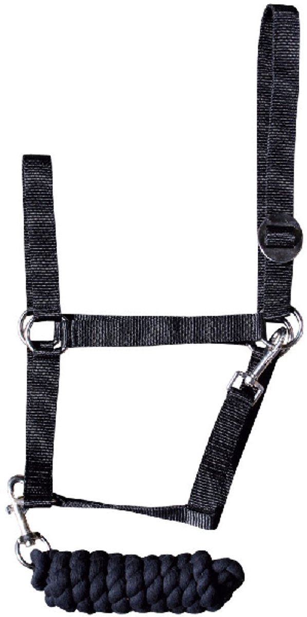 Halsterset Initial black full