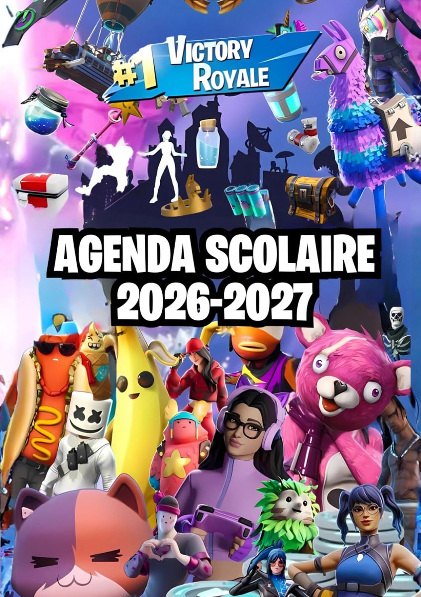 Agenda scolaire 2026 2027 - Organisateur scolaire - Voor jongens en meisjes - Blijf georganiseerd en gemotiveerd! - ShopVlot