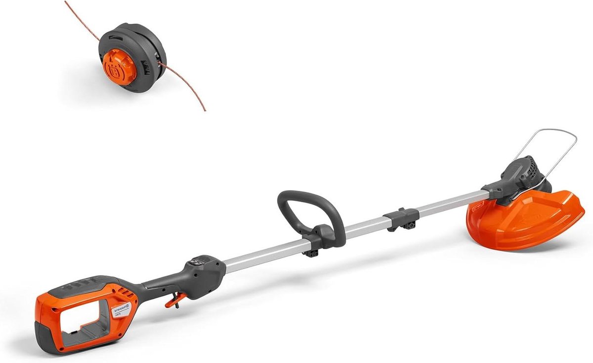 Accu Grastrimmer - Draadloze Trimmer - Gazon Onderhoud - Borstelloze Motor - 31 cm Maaibreedte - Oranje