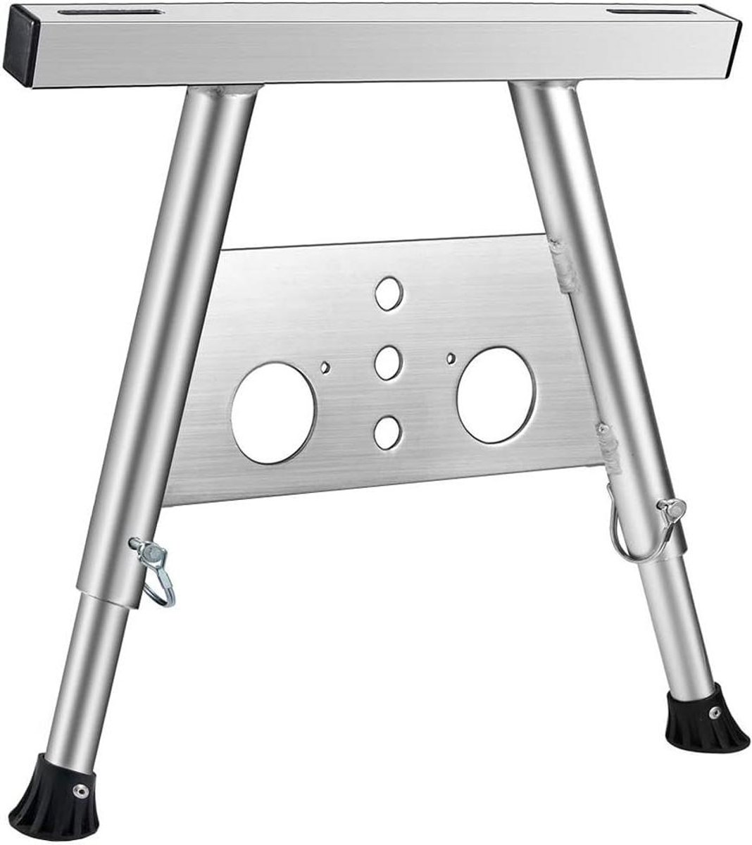 Ladder Stabilisator - Ladder Steun - Dakonderhoud - Verstelbare Breedte - 430x310x90MM - Zilver
