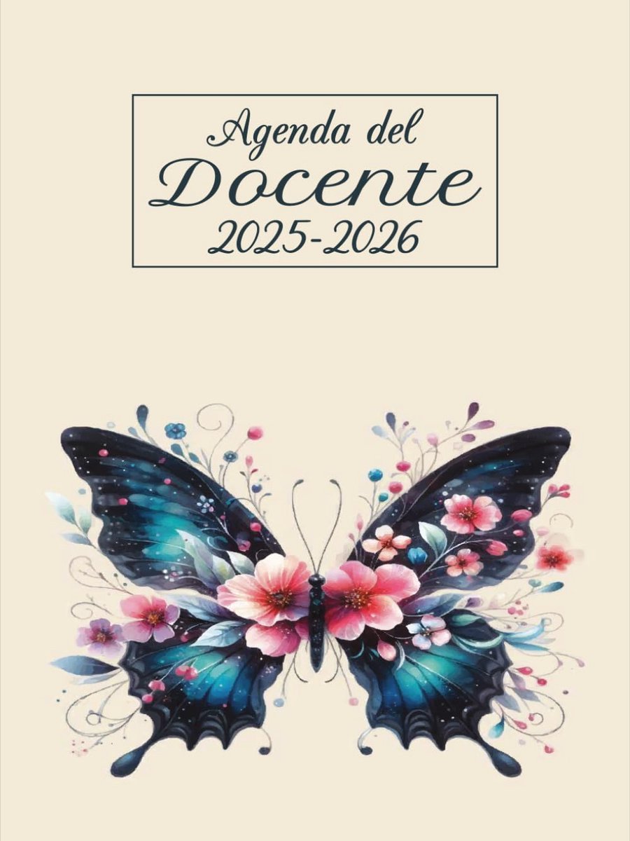 Agenda del Docente 2025-2026 A4 - Organisatie week- en maandoverzicht - Van augustus 2025 tot juli 2026 - ShopVlot