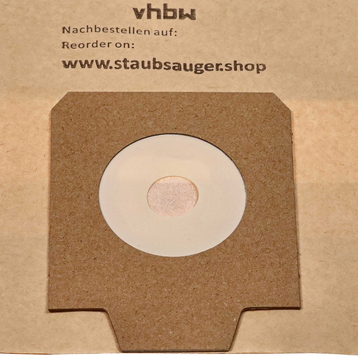 vhbw 10 stuks vervangende stofzakken voor Lux 140701508 voor stofzuigers - 34 cm x 17 cm, bruin