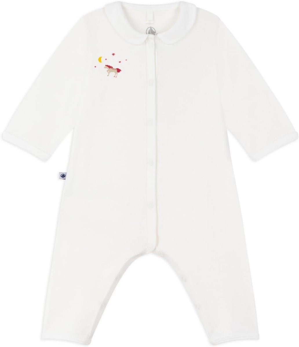 Babypyjama Katoen - Nachtkleding Baby - Comfortabel Slapen - Zonder Voeten - 100 g - Effene Kleur