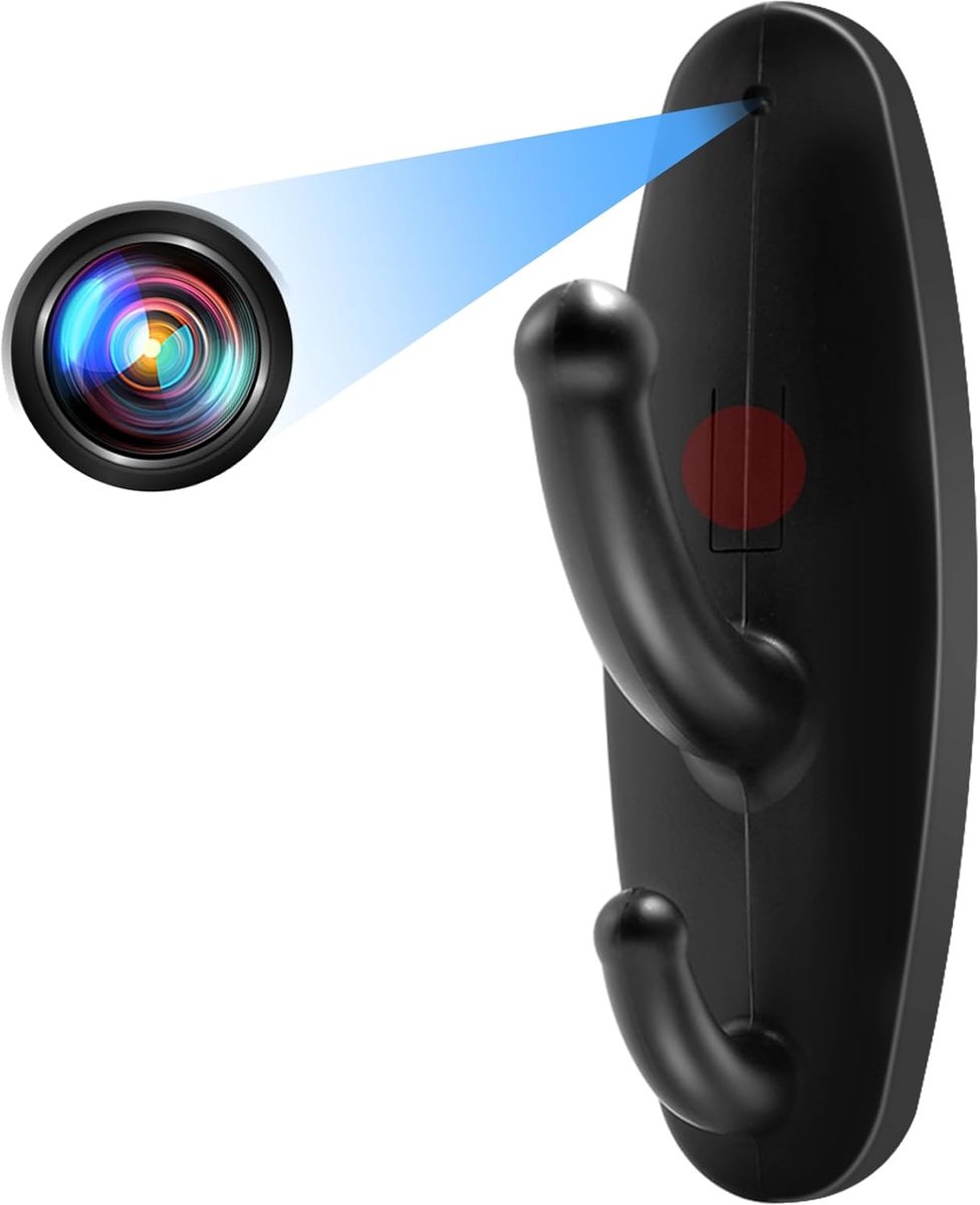 SnelShoppen - Draagbare Mini Camera met 120 Minuten Batterij, HD 1080P Micro Camera, Beweging Detectie, Indoor Loop Functie, Geen Wi-Fi Nodig, 250 mAh