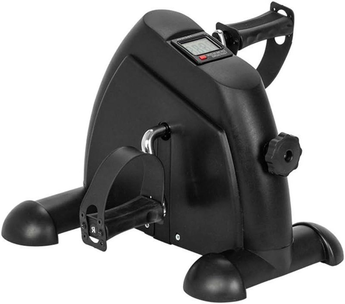 Onder bureau fiets - Mini oefenfiets - Been en arm training - Met LCD display - 40x35x30 cm - Zwart