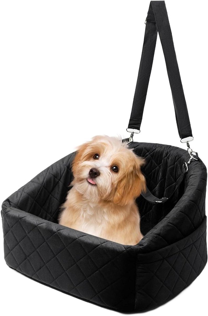Honden Autostoel - Reis Zitje Puppy - Veilig Reizen - Schokbestendige Stabiliteit - 41L x 27W x 27Th cm