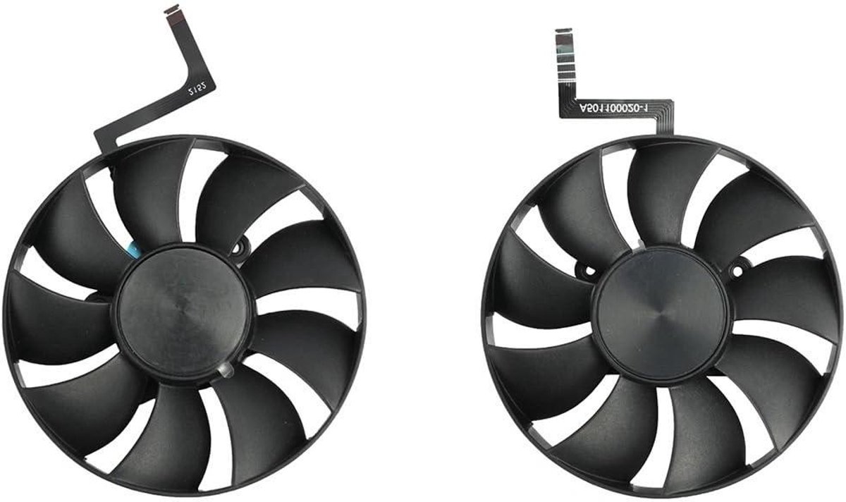 Grafische Kaart Ventilator - Component Koeling - Hardware Bescherming - Efficiënte Warmteafvoer - 85mm Diameter - Zwart