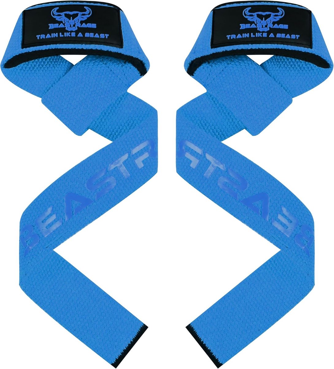 SnelShoppen - BEAST RAGE Gewichthefgordel, Premium Kwaliteit Neopreen Gevoerde Katoenen Gordels, Stevige Gymbanden voor Gewichtheffen, Deadlifts, Powe