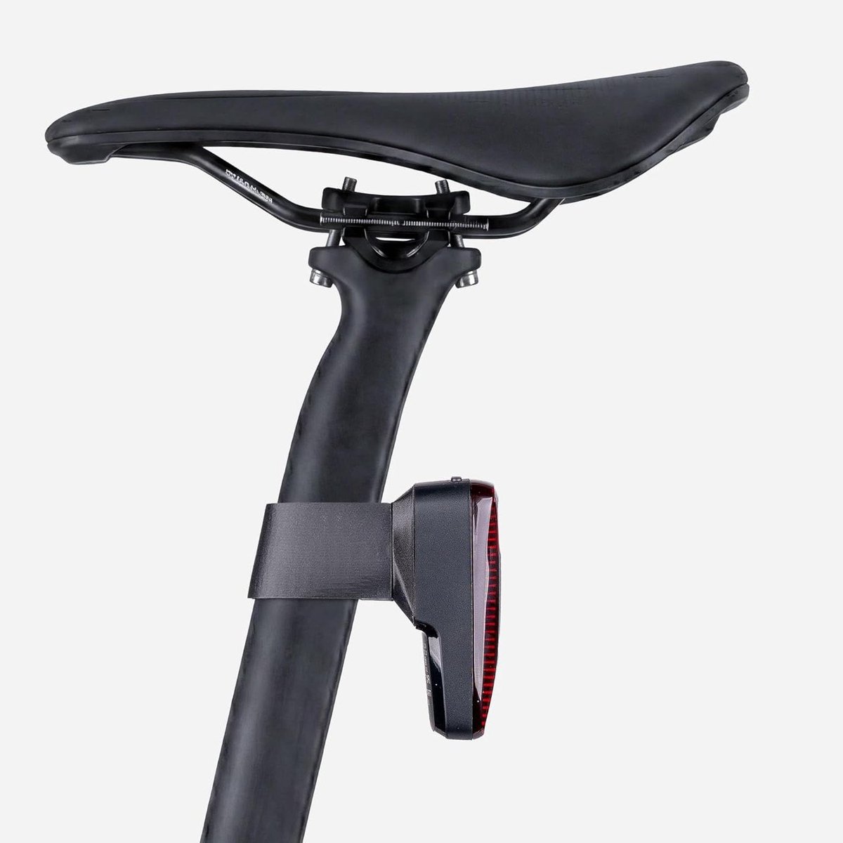 Radarhouder Zadelpen - Fiets Accessoire - Veilige Bevestiging - Ultralicht Koolstofvezel - Niet Van Toepassing - Zwart