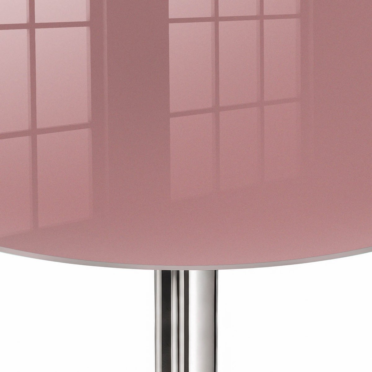 ArtPrintCave Pastelroze Glazen Tafelblad fi70 cm - Tafelblad Rond - Roze Tafelblad Glas - Achtergronden en patronen Bureaublad