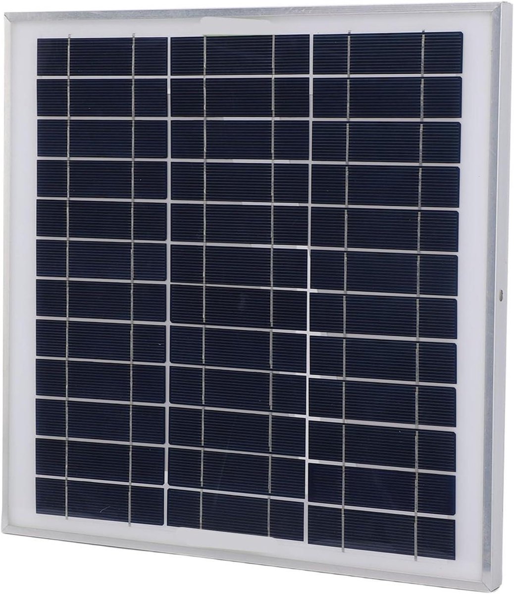 Zonnepaneel 100W - Draagbaar Paneel - Energie Opwekken - Visuele Controller - 32 x 31 x 5 cm - Zwart