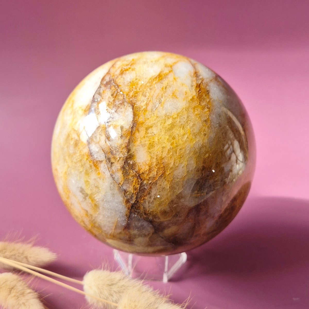 Golden Healer Bol 110 mm – 1828 gram XL Edelsteen sphere