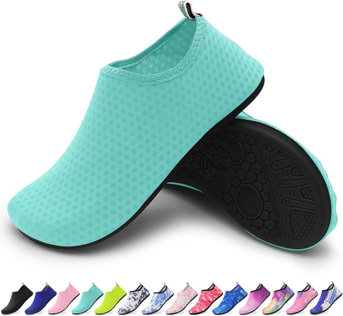 Unisex Waterschoenen, Antislip Zwemschoenen voor Zwembad, Zee en Surf, Lichtgewicht en Sneldrogend