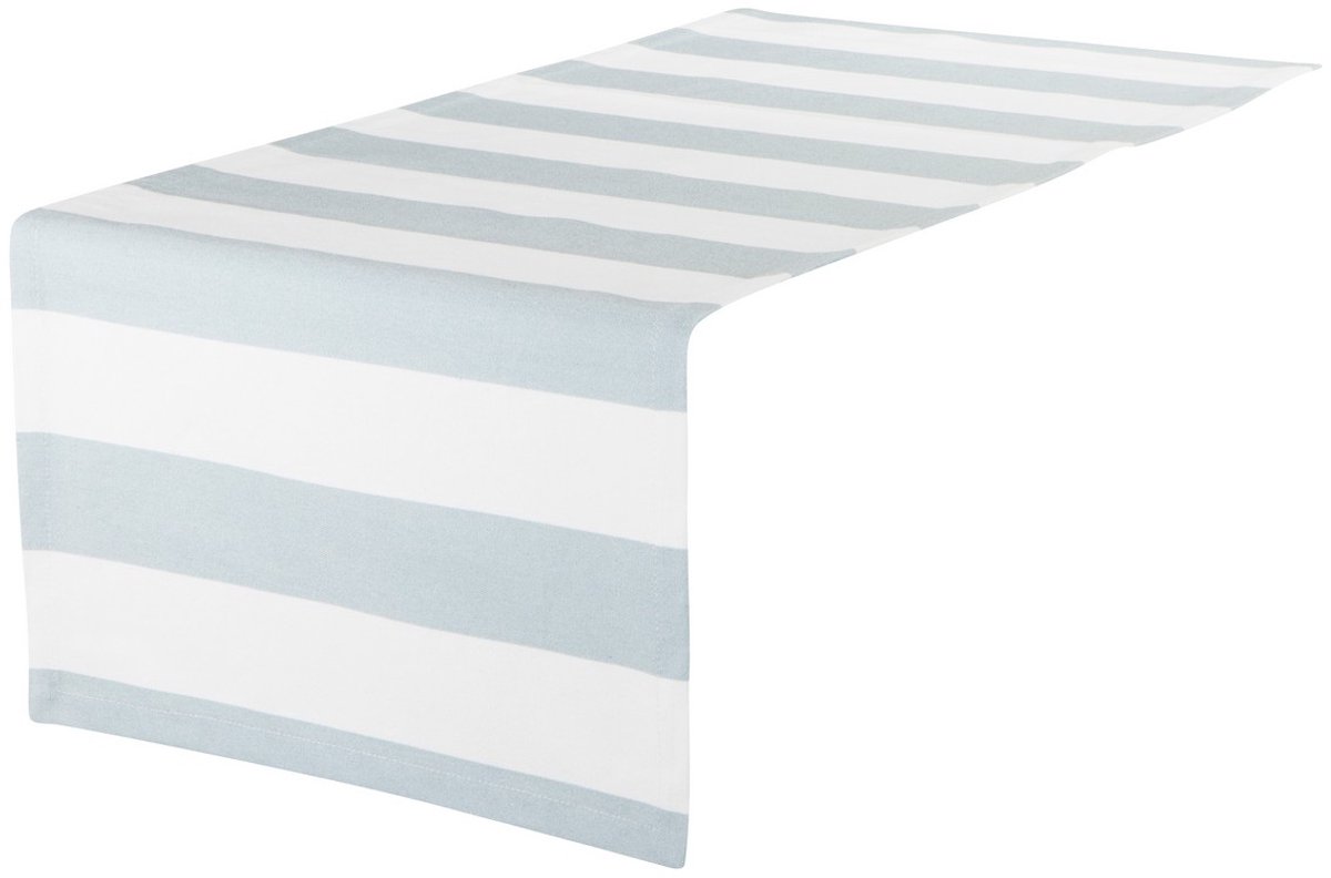 Mireille Tafelloper ice blauw 42x142cm
