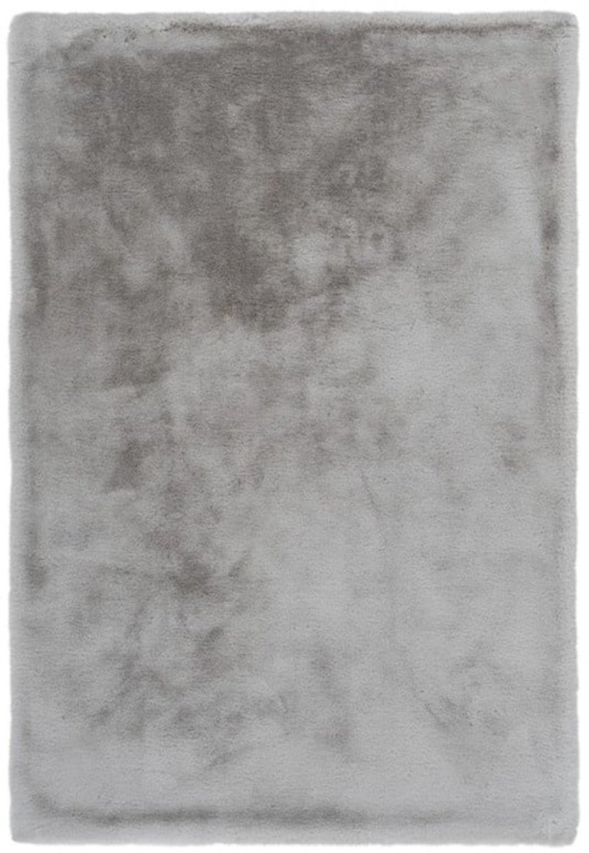 Muratap Heaven Fluffy Soft Vloerkleed Hoogpolig Zilver- 160x230 CM