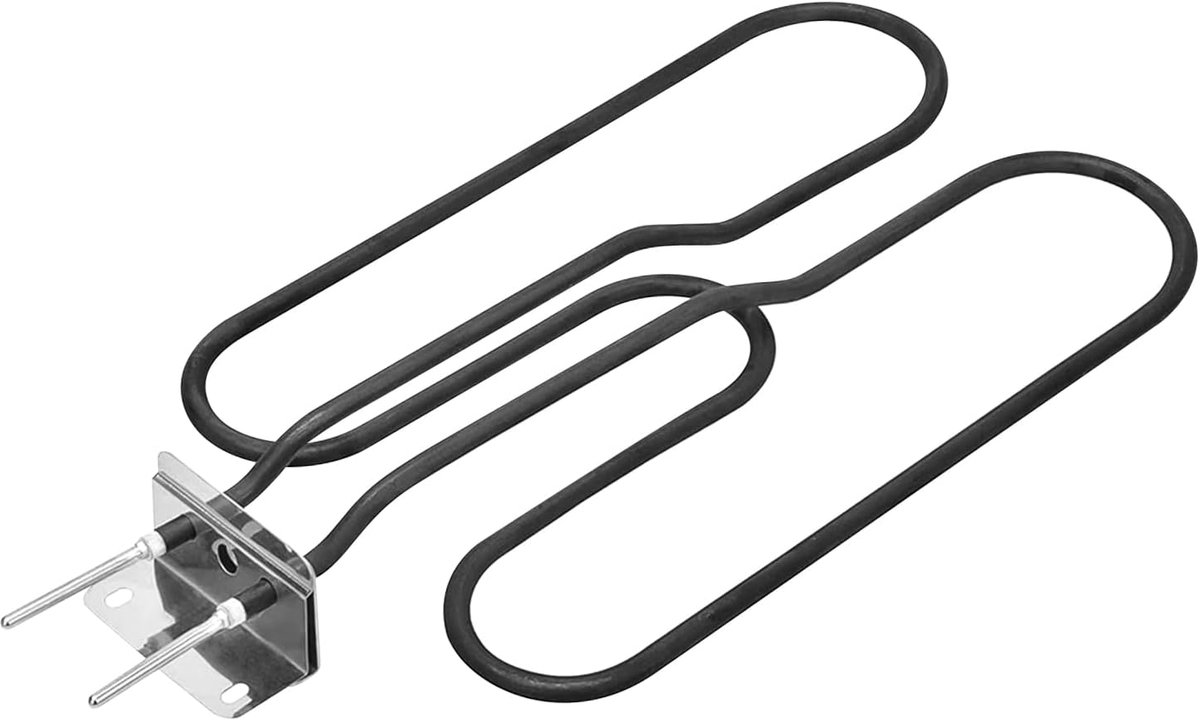 SnelShoppen Vervangend Verwarmingselement 66631 65621 voor Q140 Q1400 Grill RVS Grillbrandertube Geschikt voor Weber 80342 80343 65620 Duurzaam e