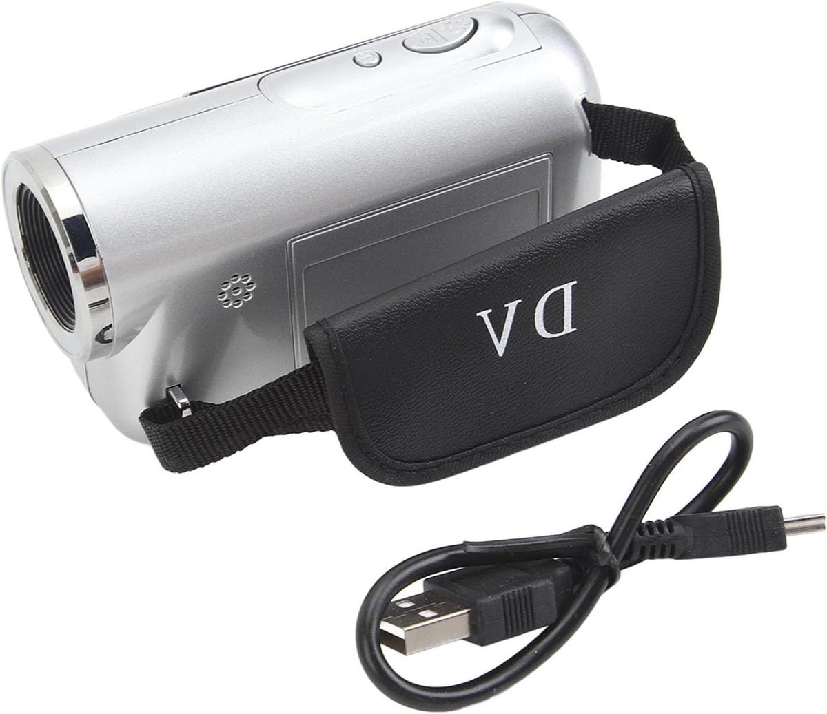 Kinder Camera - Vlogcamera Kinderen - Herinneringen Vastleggen - 16MP HD Opname - 2 Inch Scherm - Zilver