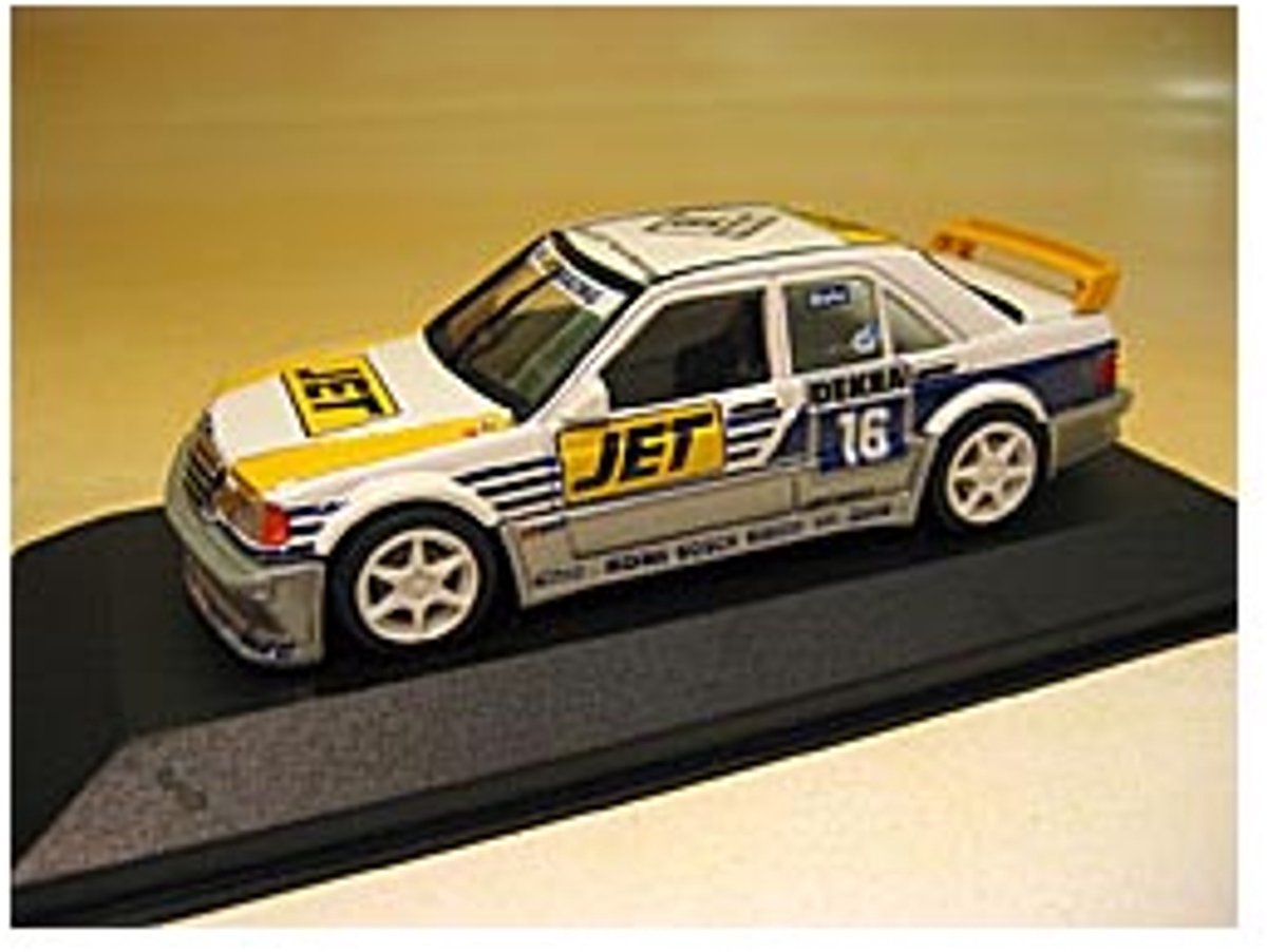 Modelauto Mercedes-Benz 190 E Evo 1 DTM MS-JET Biela - Schaal 1:43