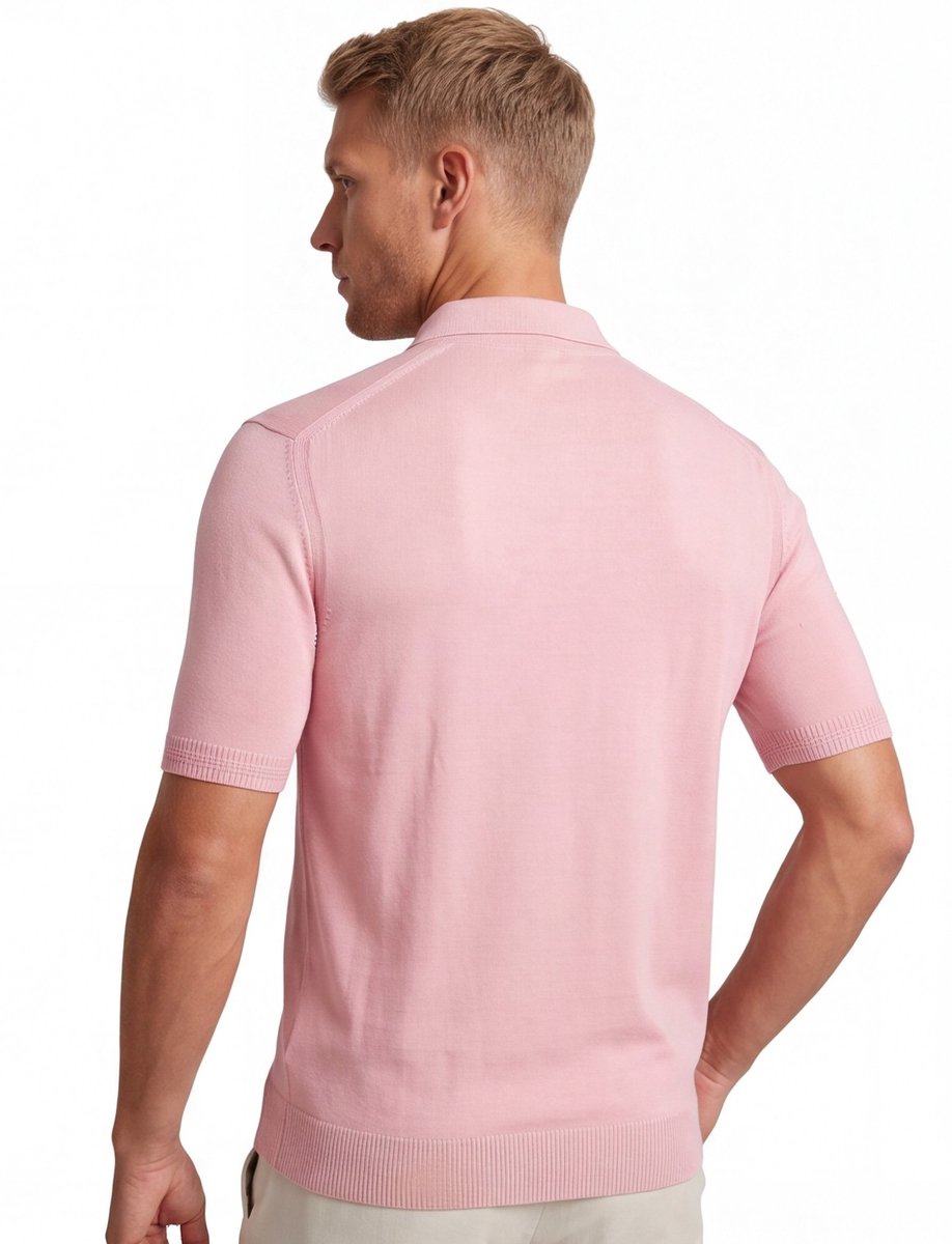 Hugo Boss poloshirt korte mouw roze