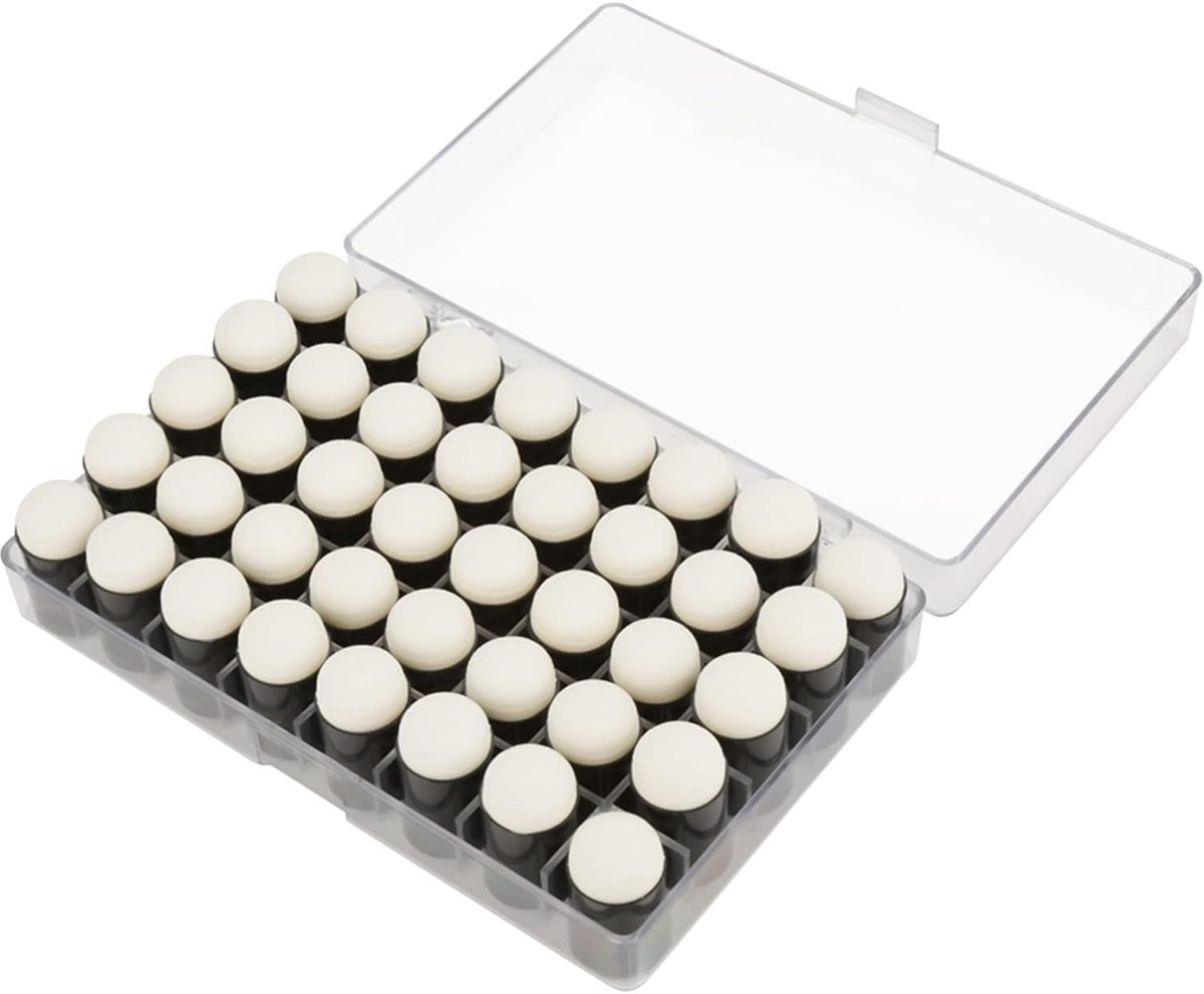 SnelShoppen - Finger Sponges voor Schilderen, 40 Stuks, Absorberende Kunst Sponsjes voor Kaarten Maken, Creatieve Knutselprojecten, School en Kunstles