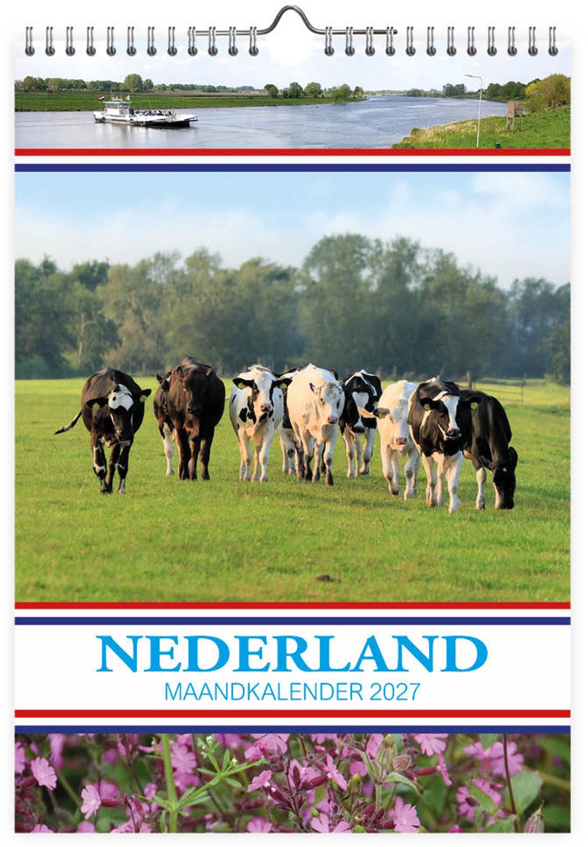 Comello Nederland maandkalender koeien 2027