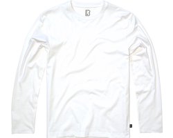 Brandit - Premium Longsleeve shirt - XL - Wit