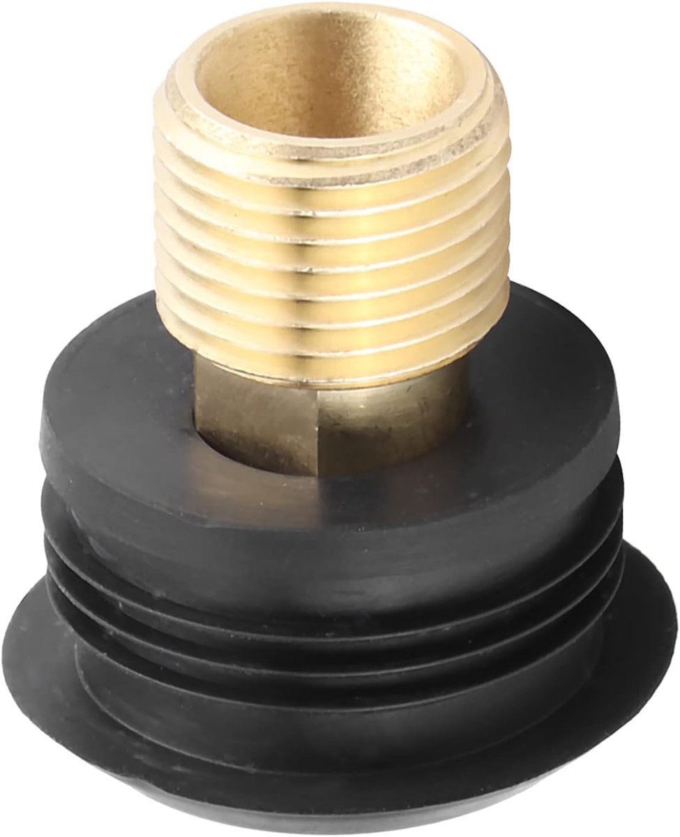 SnelShoppen - G1/2in Universele Mannen Urinoir Sealing Ring Connector - Rubber Urinoir Afvoerflens - Geurvrije Toilet Afdichtring - Duurzaam en Slijtv